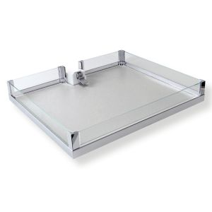CONVOY Premio estante gris plateado adecuado para 600 mm de ancho de mueble / Kesseböhmer