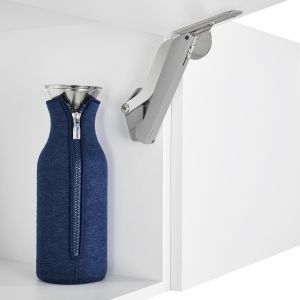 FREEspace flap fitting silver grey, for 225 - 650 mm cabinet height / Kesseböhmer