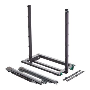 DISPENSA junior III pull-out frame anthracite for carcase width 300 and 400 mm / Kesseböhmer